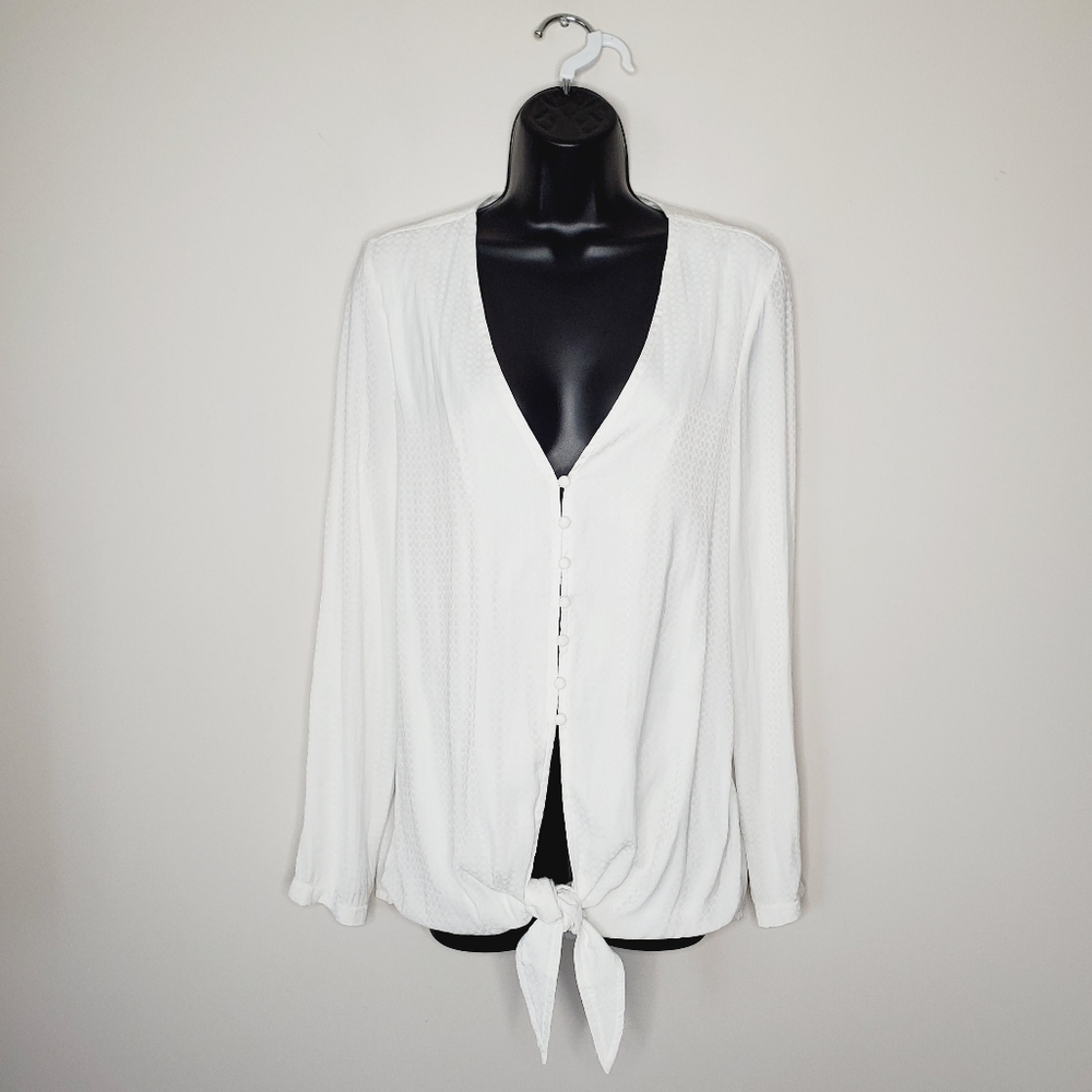 S2 Lira Romantic Button Dress Tunic French Tuck M